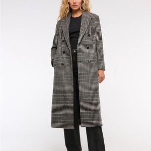 Abercrombie Women's Wool-Blend Double-Breasted Coat